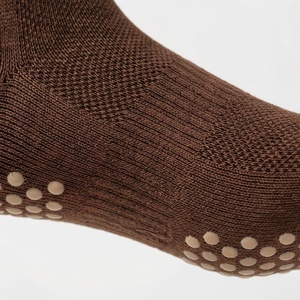 Chaussettes pour hommes à motif géométrique, tricotées en laine et nylon, respirantes, pour un usage quotidien en automne, style classique - Product Image 5