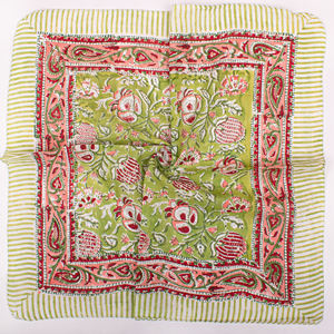 Écharpe de plage bohème de luxe en coton pour femme, imprimée à la main, écologique, confortable, légère, artisanale de Jaipur - Product Image 4