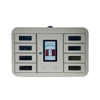 Casillero de Carga para Teléfonos Móviles Personalizado de 8-12 Compartimentos con Cerradura de Código PIN, Gabinete de Almacenamiento para Carga de Celulares