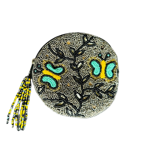 Article le plus vendu : Élégante pochette à monnaie perlée faite à la main, portefeuille de haute qualité, prix direct usine - Product Image 1