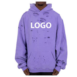 เสื้อฮู้ดดี้ผู้ชายผ้าฝ้ายฟลีซแบบปรับแต่งได้ ล้างสีแบบแอซิดวอช ทรงปกติ ระบายอากาศได้ดี ไม่เป็นขุย สินค้าขายดีมาใหม่ วางจำหน่ายออนไลน์แล้ว - Product Image 6