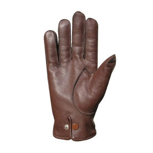 Gants de conduite en cuir 100% personnalisables avec logo, compatibles écran tactile, coupe-vent, en cuir de chèvre, pour hommes, EN PROMOTION - Product Image 2
