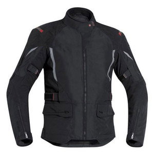 Men's Black Full Sleeve <b>Motorcycle</b> <b>Jacket</b> Windproof All Seasons Riding Gear - Product Image 1