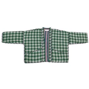 Handmade Quilted <b>Jacket</b> Full Sleeves <b>Jacket</b> <b>Womens</b> <b>Jacket</b> Boho Style Handloom Cotton Fabric - Product Image 1