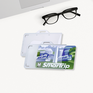 Porte-badge en plastique PP, étui pour carte d'identité personnelle - Product Image 4