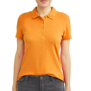 Camiseta Polo Deportiva Moderna para Mujer, de Algodón, Corte Ajustado, Transpirable, de Alto Rendimiento, Estilo Urbano - Product Image 3