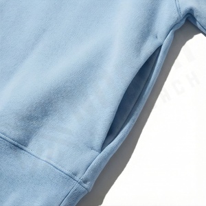 Sweat-shirt à capuche oversize en coton écologique, imprimé et brodé sur mesure, en tissu durable, polaire chaud, coupe éthique - Product Image 6