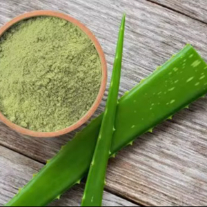 Poudre de feuilles d'aloe vera pour le nettoyage de la peau, fournisseur en gros d'ingrédients cosmétiques naturels, prix de gros - Product Image 1