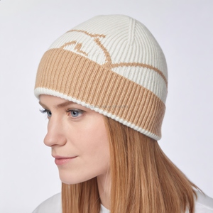 Gorro de Punto Gris Hecho a Mano, Gorro de Invierno Suave para Adolescentes y Adultos, con Logotipo Personalizado, Ideal para Viajes, Unisex, Venta al Por Mayor - Product Image 2