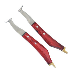 Professional Farrier Tool Kit Hoof Knives Set Left/Right Handed Horseshoeing Topper Razor Edge <b>Sharpened</b> Stainless Steel <b>Blades</b> - Product Image 1