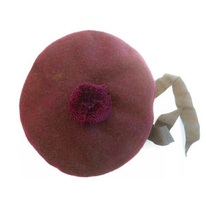 Gorra de Lana Acrílica Escocesa Borgoña BALMORAL, Modelo 2026, la Más Vendida, Gorra Highland 2026 - Product Image 3