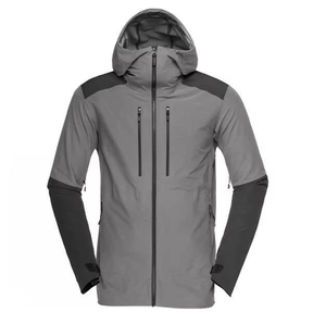 Veste imperméable pour homme, légère, à capuche, coupe-vent, pour le camping, la randonnée, les voyages, fournisseur en gros personnalisé - Product Image 1