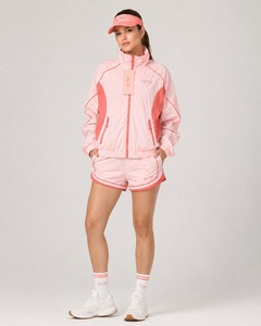 Best Quality Women's Casual Windbreaker Short Set Stylish Jacket Shorts Lightweight Comfortable <b>Waterproof</b> Breathable Activewear - Product Image 1