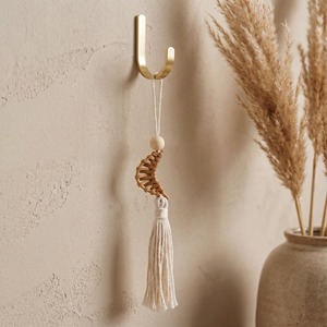 Rattan Hanging Charms Minimal Modern Decorative Hanging Accent Perfect For Home Decor Wall Door And Interior Styling From India - Product Image 5