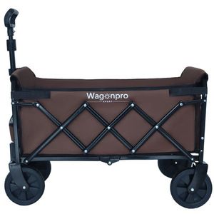 Dual Layer Expandable Utility Wagon 100% Extra Space for Grocery Cart Camping Shopping Sports Fishing Other Outdoor Activities - Product Image 3