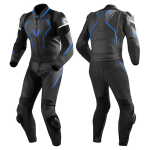 Traje de Motociclismo de Dos Piezas de Poliéster Transpirable de Alta Calidad, Diseño Profesional Personalizado con la Mejor Protección Frontal - Product Image 4
