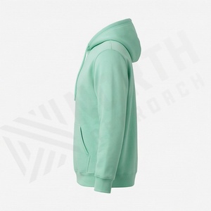 Sweat-shirt à capuche personnalisé avec logo pour homme, en coton mélangé, coupe confortable, style basique, décontracté, pour le sport, personnalisable - Product Image 3