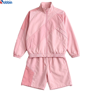 Conjuntos Deportivos Personalizados para Mujer y Hombre, Ropa de Entrenamiento, Chaqueta Cortavientos Personalizada, Conjunto de Verano con Pantalones Cortos y Sudadera con Capucha para Hombre, Venta al Por Mayor - Product Image 3