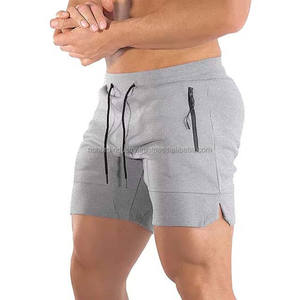 Short décontracté d'été pour hommes en coton et polyester 180g personnalisé du fabricant de vêtements OEM poches cargo brodées imprimées à fermeture éclair - Product Image 1