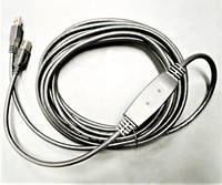 Cable USB 3.0 B Macho de 7.5M, UL20276, Carga Rápida de 3A, Niquelado, PVC, Cumple con RoHS, para Impresora, Escáner, Computadora, Datos