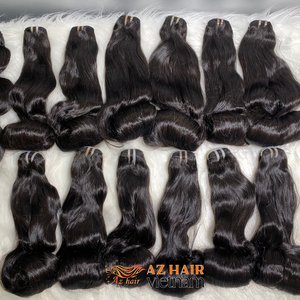 Tip Curly Unprocessed Raw Human <b>Hair</b> Extension Virgin Natural Color From Top Vietnamese Supplier - Product Image 5