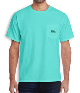 เสื้อยืดออกกำลังกายผู้ชายผ้าเทอร์รี่พิมพ์ลาย 7900 180 กรัม มีกระเป๋า ทรงหลวม ไซส์ใหญ่ ระบายอากาศดี คอกลม - Product Image 6