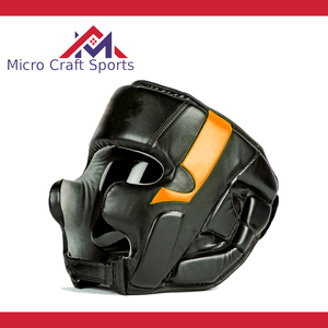 Protector de Cabeza Profesional para Boxeo, Cuero PU, Protección Facial, Diseño Ajustable y Duradero, Ecológico, Personalizable, Equipo Deportivo - Product Image 6