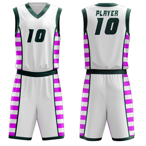 Uniforme de Baloncesto Personalizado para Hombre y Mujer, Conjunto de Camiseta y Pantalones Cortos, Ropa de Equipo, Proveedor OEM - Product Image 1