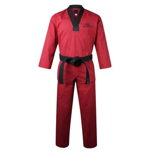Ropa de Entrenamiento de Artes Marciales, Dobok de Taekwondo 100% Algodón, Ligero y Transpirable, para Clases de Práctica, Escuelas y Aprendizaje - Product Image 1