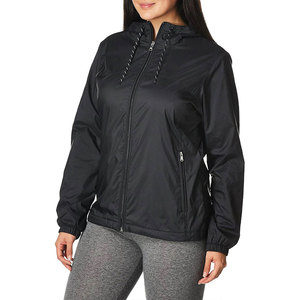 High Quality Women's 100% Polyester Windbreaker <b>Jacket</b> <b>Long</b> Sleeve Solid Color Autumn Wear Women Front Zipper Waterproof <b>Jacket</b> - Product Image 2