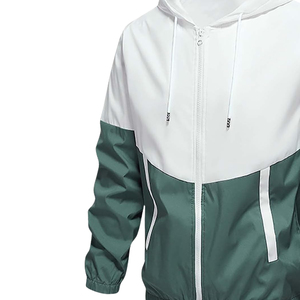 Ensemble de survêtement coupe-vent pour homme de qualité supérieure, imprimé, léger, décontracté, 2 pièces, logo personnalisé - Product Image 6