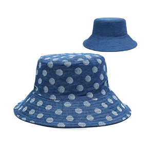 Chapeau Bob Personnalisé en Jean Imprimé à Carreaux, Toutes Saisons, Unisexe Adulte, Idéal Sport, Voyage, Coupe-Vent, Usage Quotidien – Vente en Gros - Product Image 2