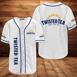 Maillot de baseball rétro unisexe – Chemise boutonnée sur le thème du capitaine pour hommes et femmes - Product Image 5
