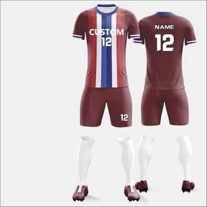 ชุดฟุตบอลแฟชั่นทันสมัย จัดส่งรวดเร็ว ราคาถูก คุณภาพสูงสุด ผลิตจากโพลีเอสเตอร์ 100% สำหรับฤดูร้อน - Product Image 2