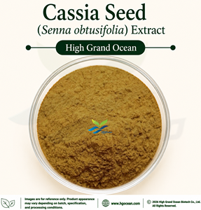 HGO Factory Direct Supply of Pure Cassia <b>Seed</b> (Senna obtusifolia) Extract (Health food Grade) 4:1 5:1 10:1 20:1 100:1 200:1 - Product Image 1