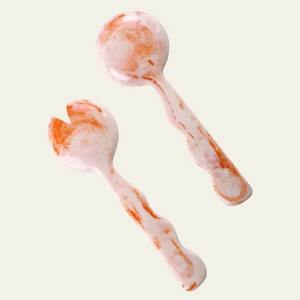 Cuillère de service TCE de luxe en résine artisanale, réutilisable et écologique, vaisselle décorative haut de gamme, personnalisable, cadeau pour la maison et la salle à manger - Product Image 2