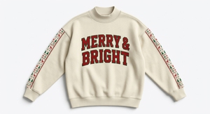 Holiday Athletic Club Christmas Sweatshirt Women's Mockneck Knitted <b>Long</b> <b>Sleeve</b> Winter Casual <b>Top</b> For Women - Product Image 2