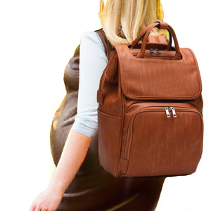 Bolsa de Pañales Multifuncional Impermeable de Gran Capacidad, Mochila para el Cuidado del Bebé con Bolsillos Aislantes y Puerto USB para Mamás y Papás en Viajes - Product Image 2