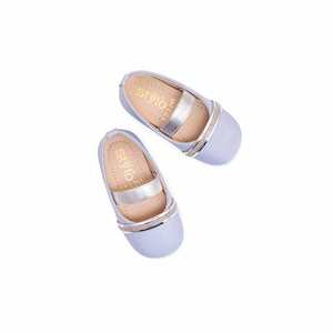 Sky <b>Blue</b> Girls' <b>Heeled</b> <b>Sandal</b> Casual Style KD2265 - Product Image 1