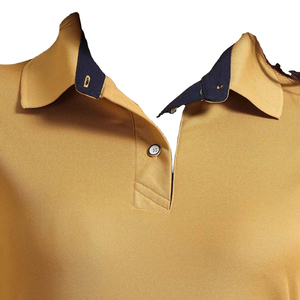 Camiseta Polo Personalizada de Alta Calidad y Estilo Sólido para Mujer, Camiseta Deportiva de Moda, Precio de Fábrica al por Mayor, Camiseta Polo de Poliéster y Algodón para Mujer - Product Image 2