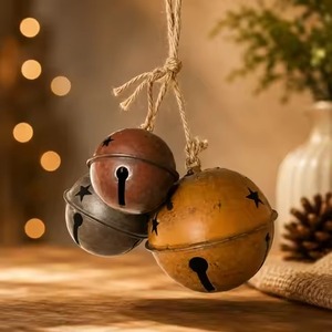 Adorno Navideño de Lujo con Forma de Campana para Arreglos Decorativos Modernos de Temporada - Product Image 4