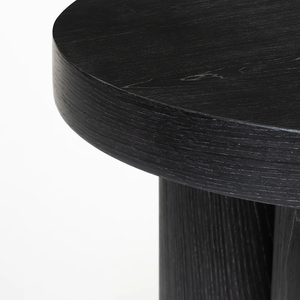 Kusum Art Modern Modern Wooden End Table for Living Room, Handmade <b>Rustic</b> Side Table, Bedroom Furniture - Product Image 6
