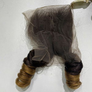 Prix de gros – Lot de cheveux humains vierges vietnamiens 100 % naturels, couleur Ombré Blond, extensions de cheveux Super Double Drawn - Product Image 3