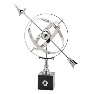 Globe terrestre militaire en métal de haute qualité avec base, objet décoratif, idées de cadeaux d'affaires, vente en gros - Product Image 1