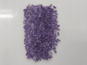 Amatista Natural Africana, Corte Marquesa de 4x2MM, Gema Suelta de Color Púrpura Intenso de la Mejor Calidad para Joyería - Product Image 4