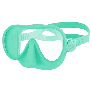Nouveau masque de plongée sans cadre à faible volume, lunettes de plongée en silicone monobloc pour la plongée libre et la natation OEM/ODM - Product Image 5