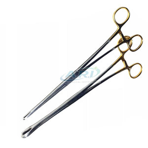 Pinzas para sujetar esponjas quirúrgicas hechas de acero inoxidable duradero, pinzas para sujetar esponjas médicas y de laboratorio - Product Image 3
