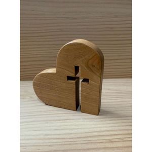 Croix en bois chrétienne pour la prière du matin, belle plaque décorative - Product Image 2