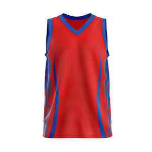 Uniformes de Baloncesto Reversibles Personalizados, Tallas Grandes, Secado Rápido, Transpirables, Sin Mangas, Impresión Digital por Sublimación, Unisex - Product Image 4