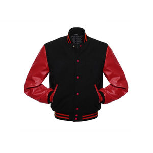Men's Wool Body Hooded Thick <b>Winter</b> <b>Jacket</b> Custom Printed Stand Collar Unisex Varsity Baseball <b>Jacket</b> - Product Image 4